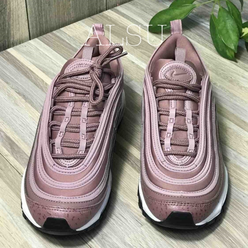 NWT Nike Air Max 97 LEA Smokey Mauve W AUTHENTIC - Picture 3 of 7